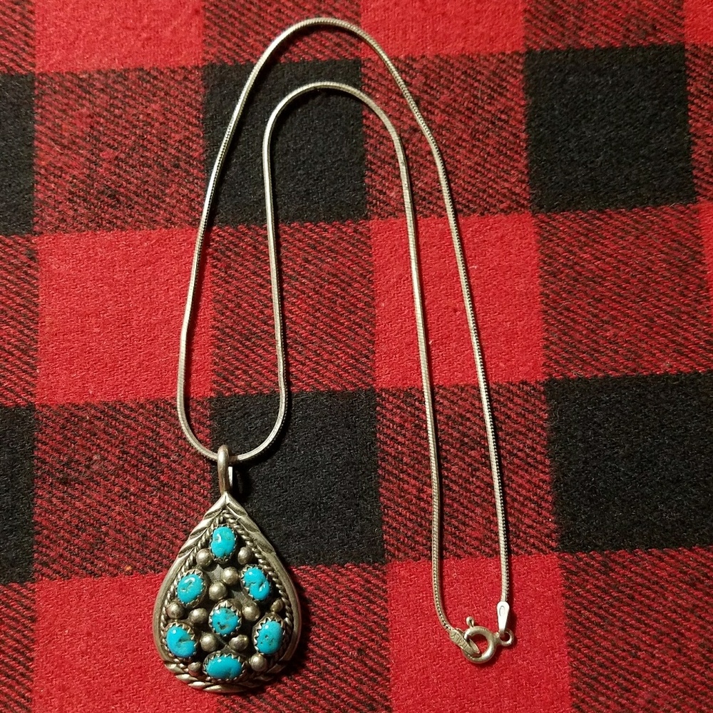vintage navajo necklace
